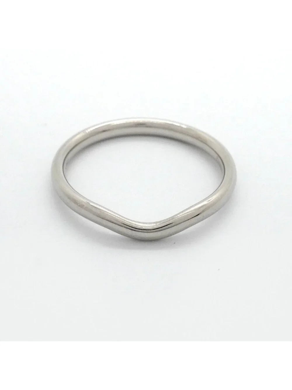 Tiffany & Co Ring Curved Band Platinum